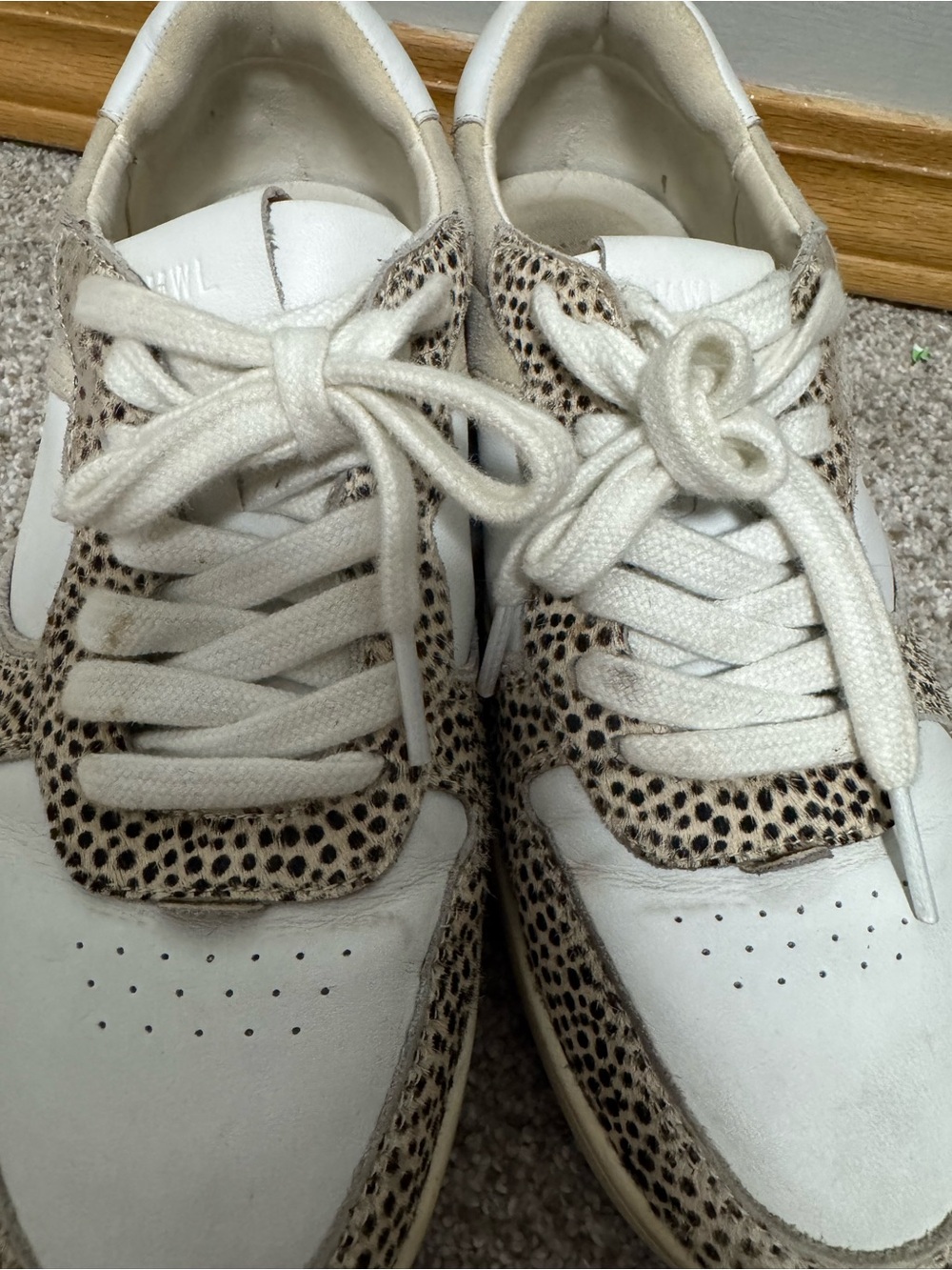 Madewell court sneakers in spotted calf hair - Picture 7 of 10